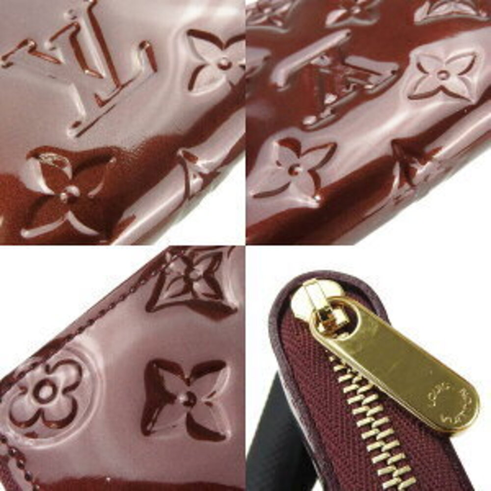 Louis Vuitton Zippy Wallet Monogram Vernis Rouge Fauvist Round Accessory - Picture 6 of 8